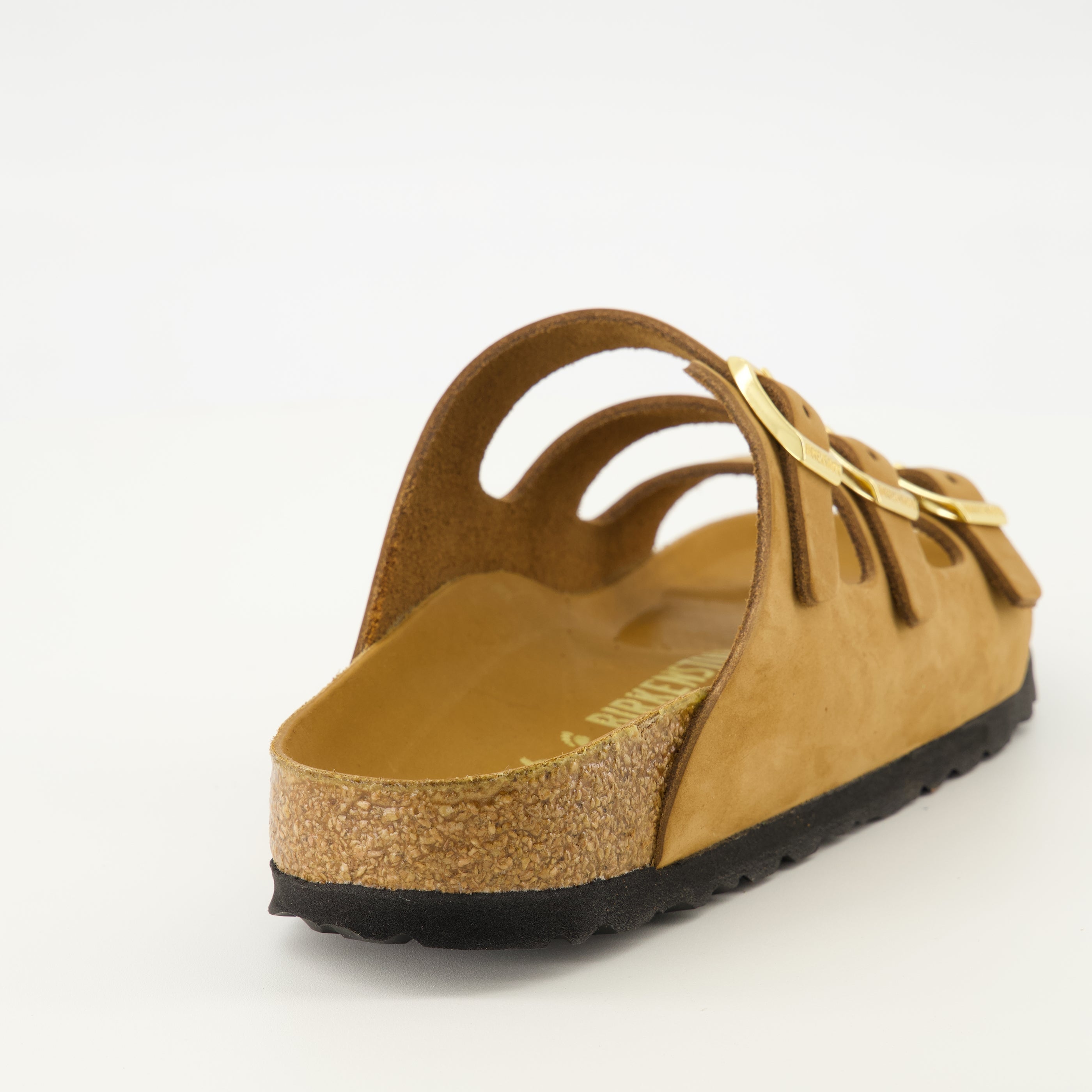 Sandales Florida marron en cuir nubuck