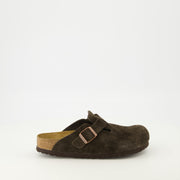 Mules Boston marron