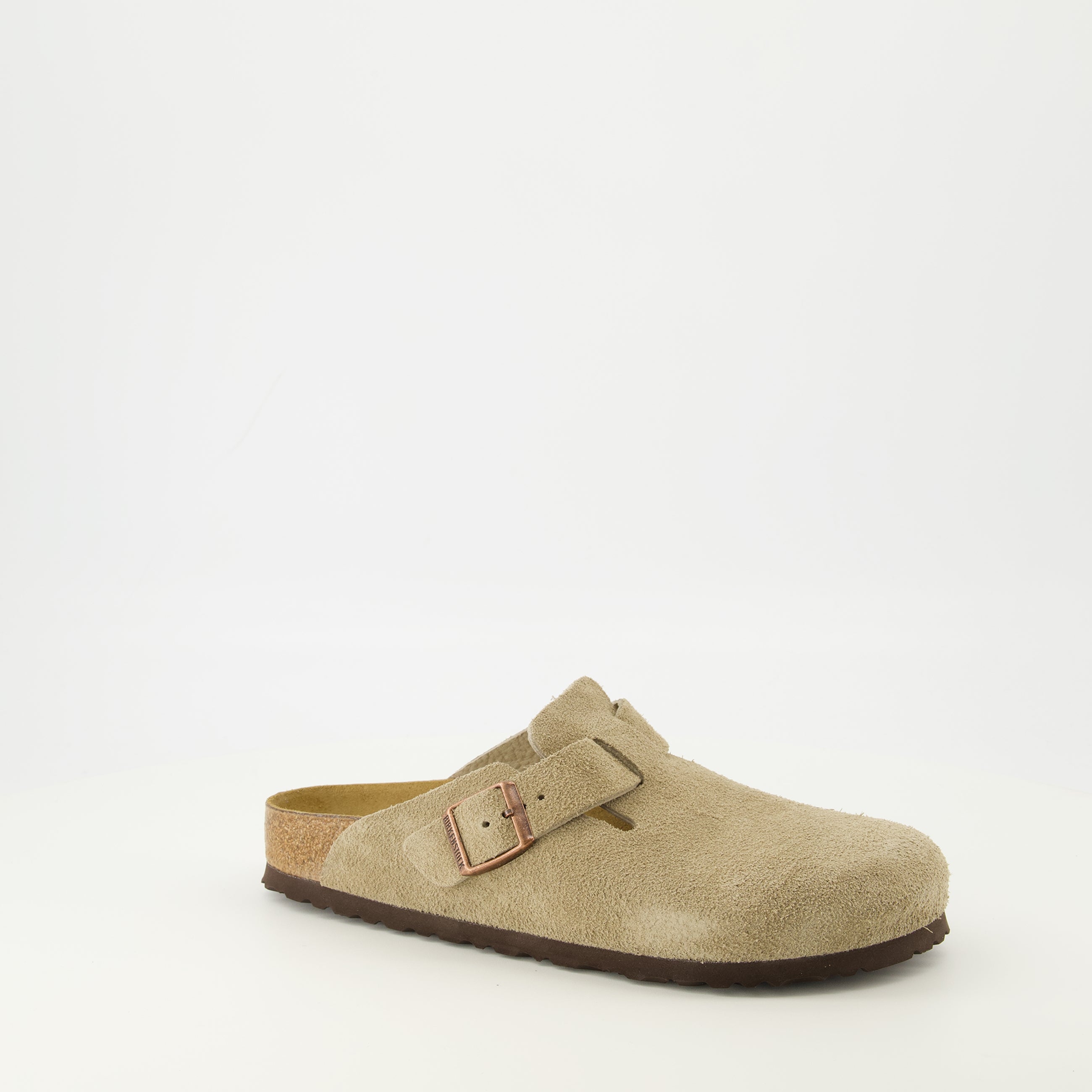 Mules Boston taupe