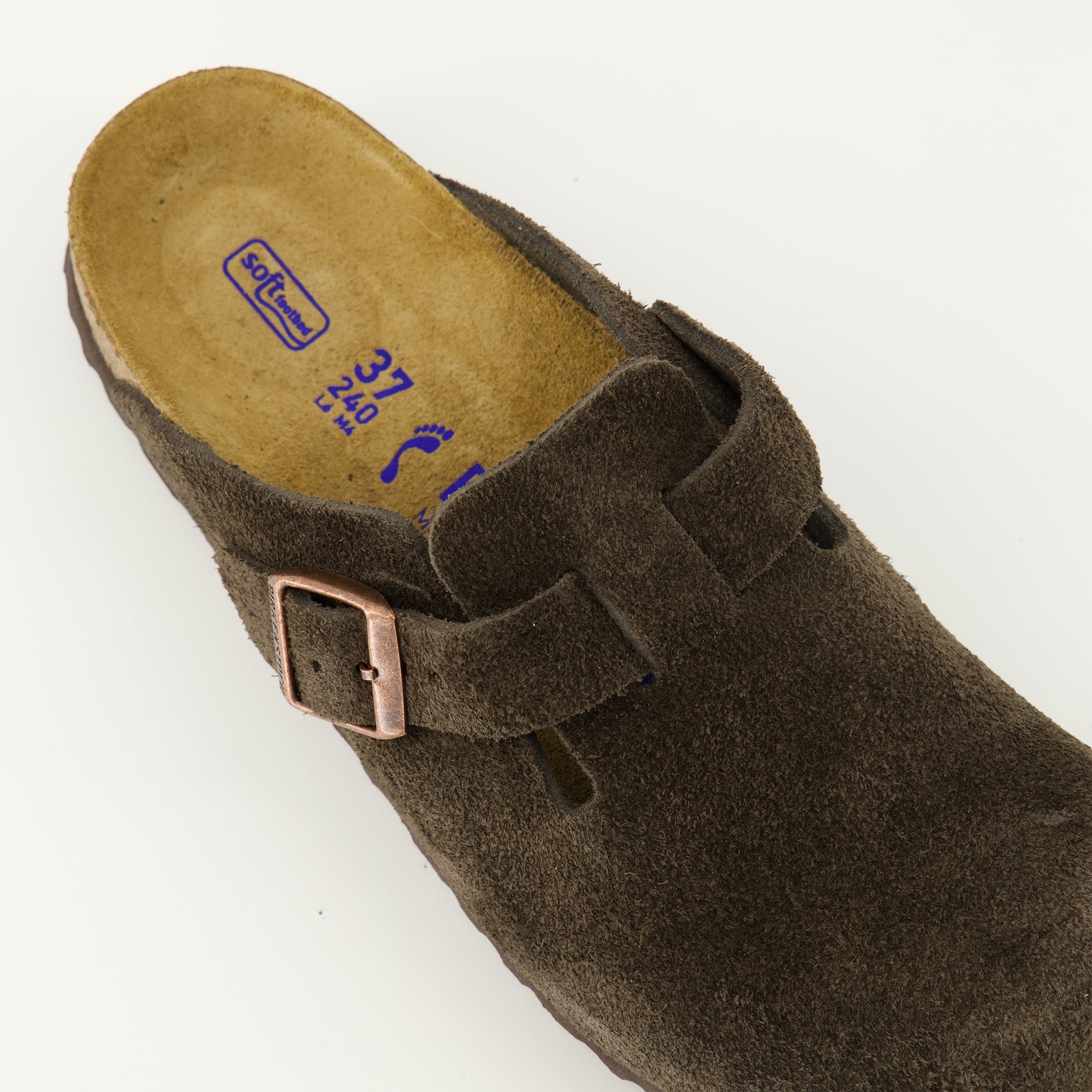 Mules Boston marron