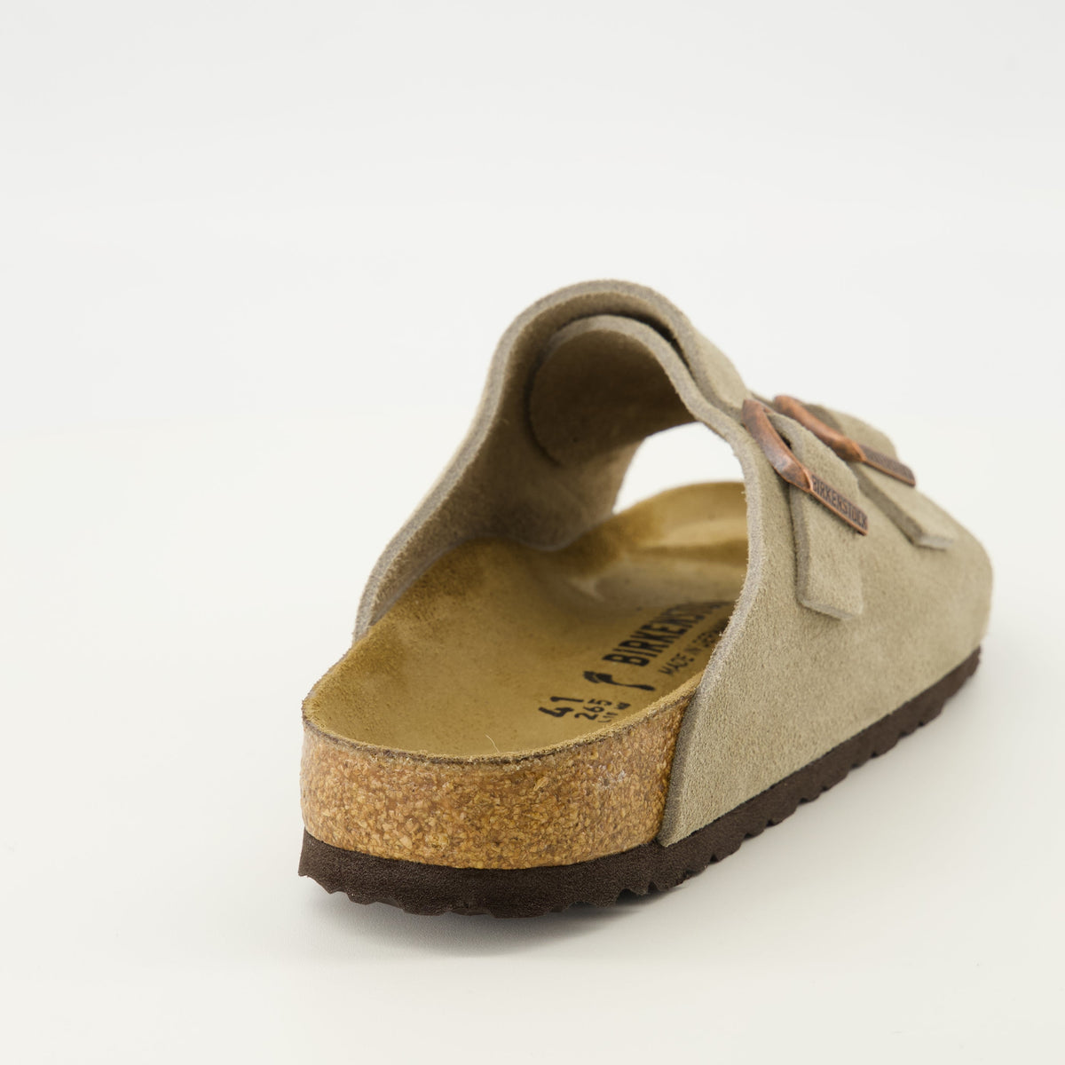 Sandales Zürich beige en suède