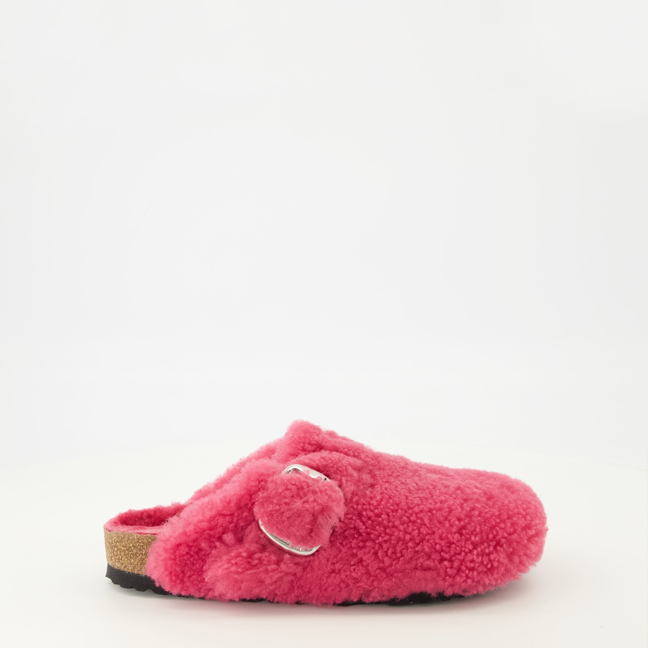 Mules Boston en teddy rose