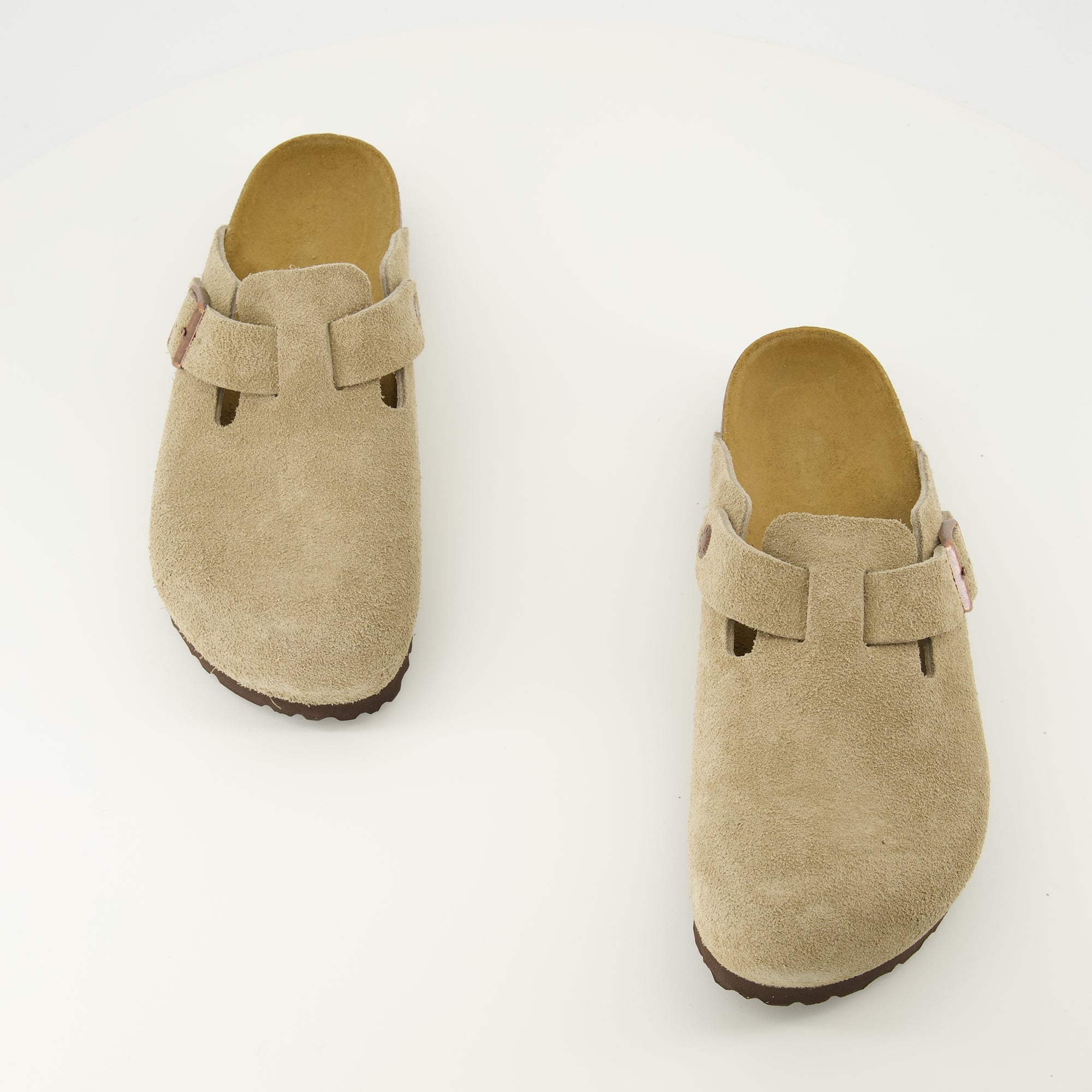 Mules Boston taupe