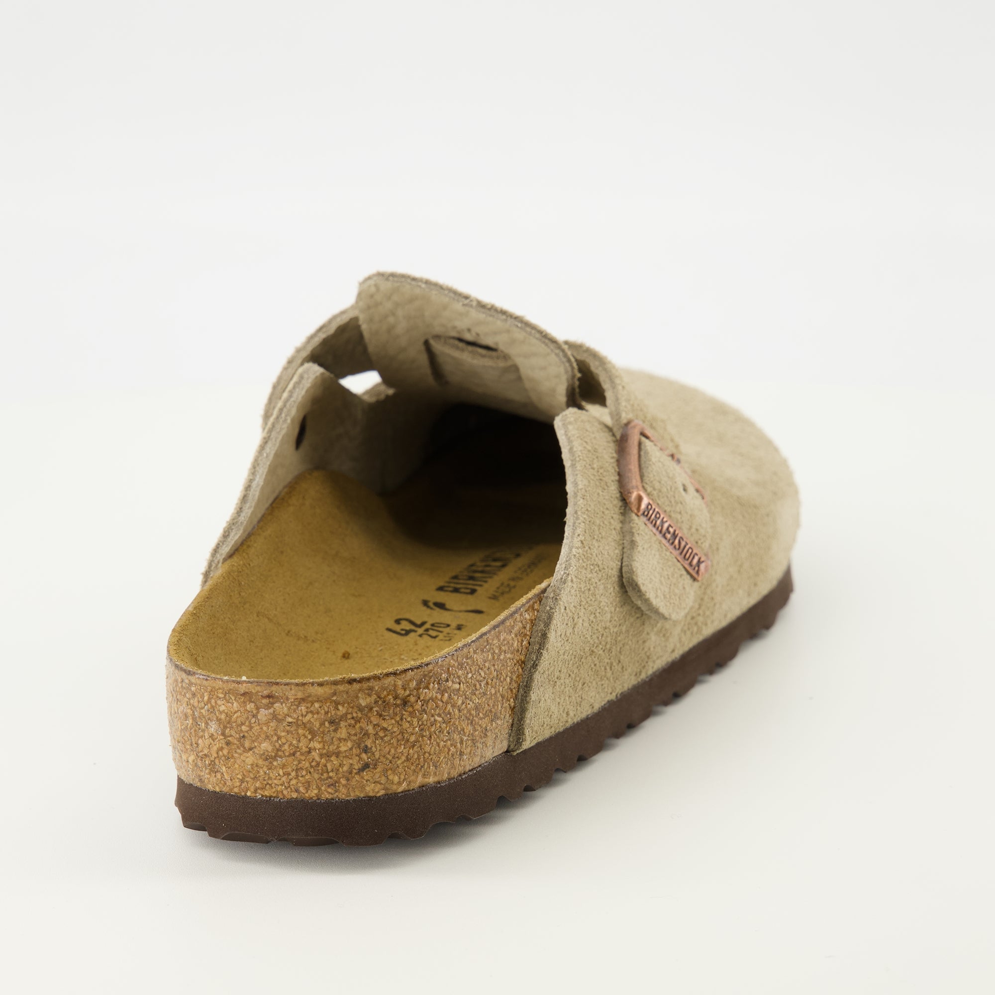 Mules Boston taupe