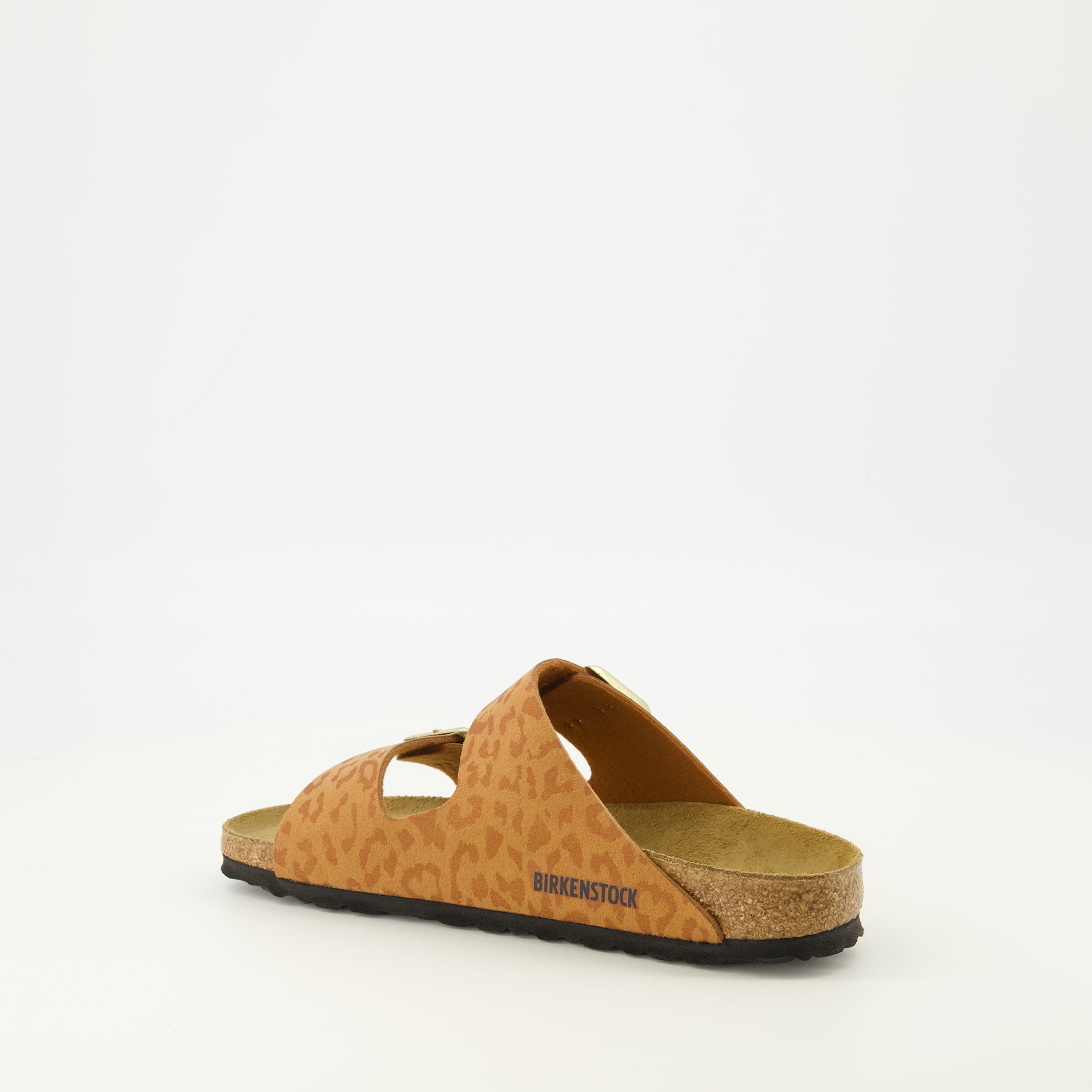 Sandales Arizona motif léopard marron