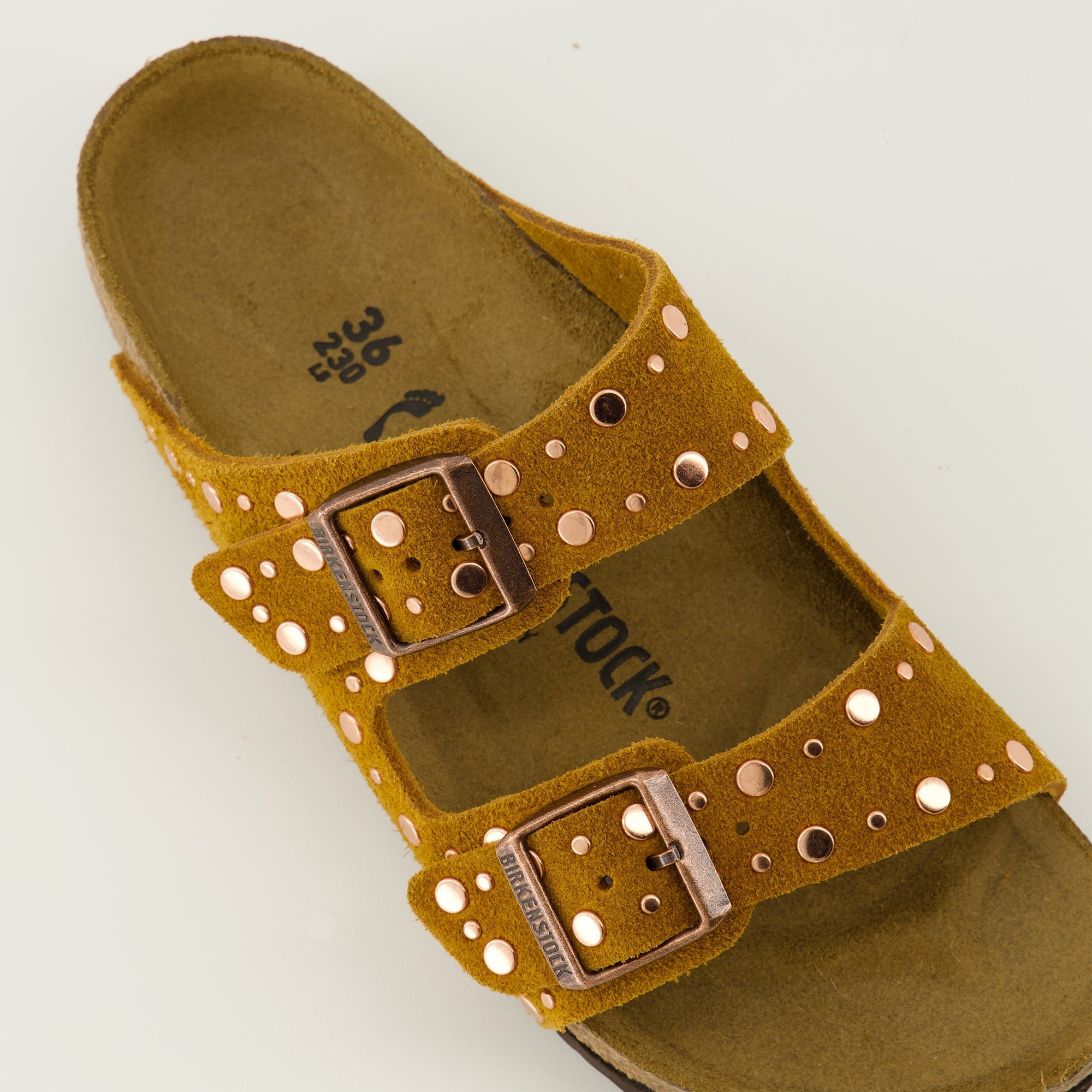 Sandales Arizona Rivet marron