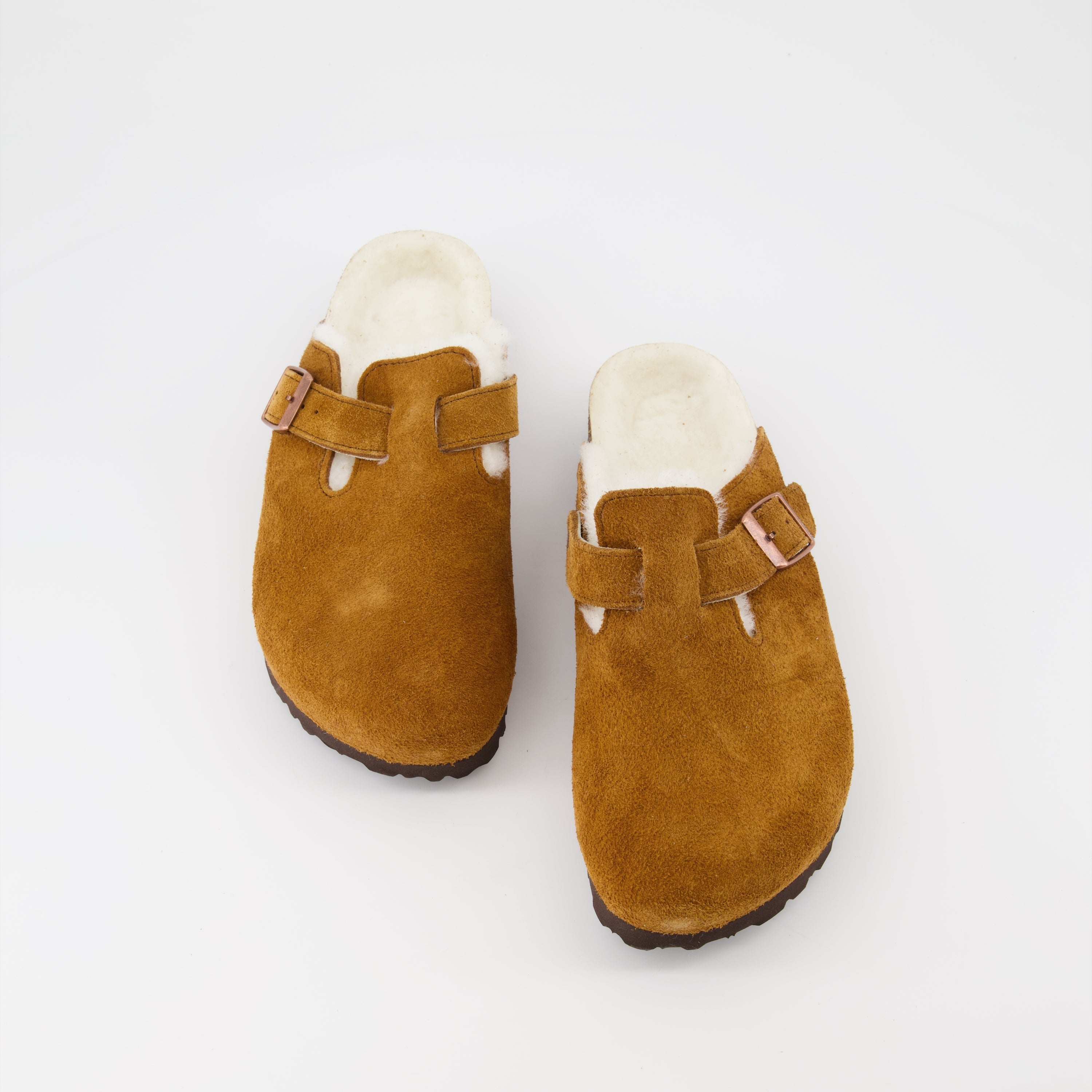 Mules en fourrure Boston