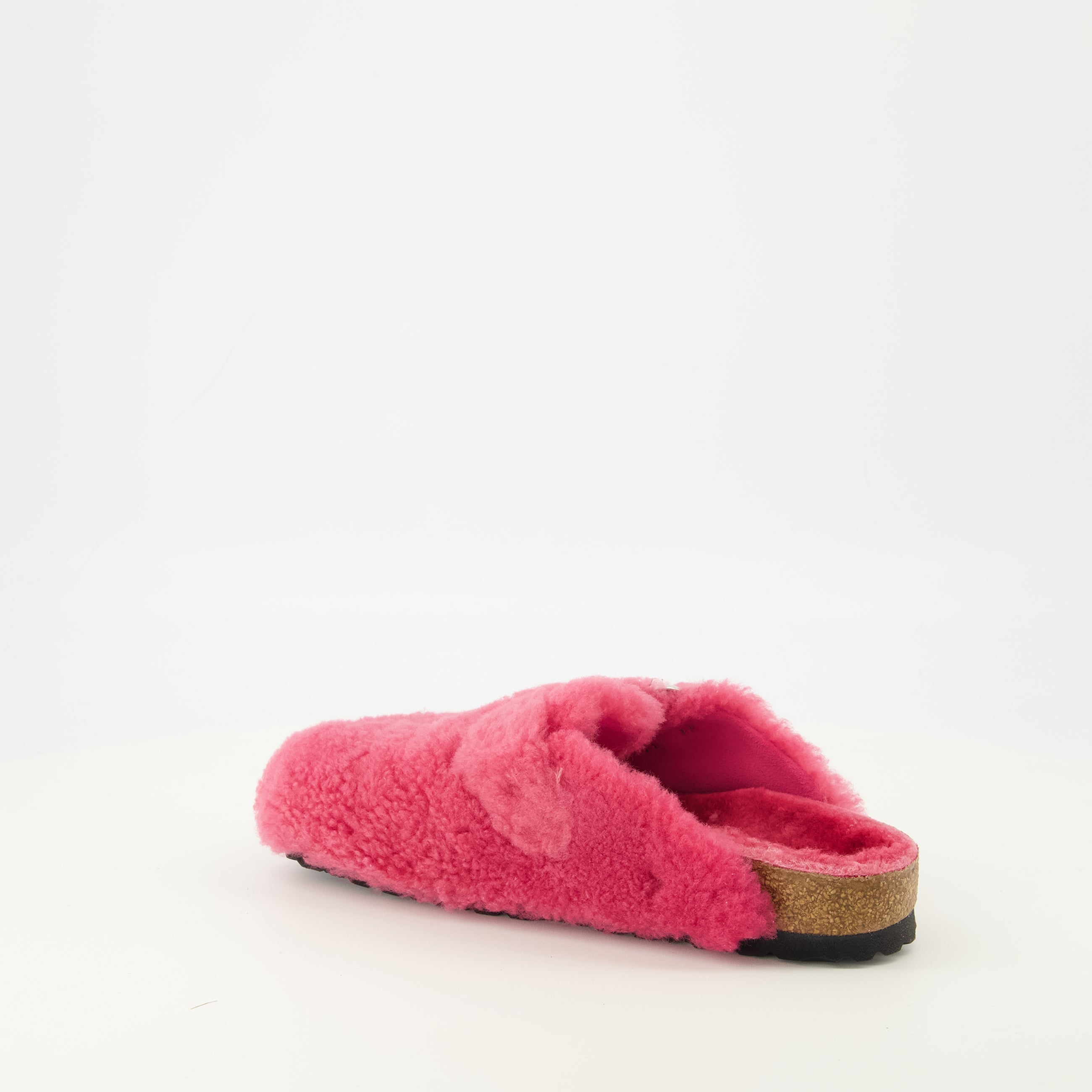 Mules Boston en teddy rose